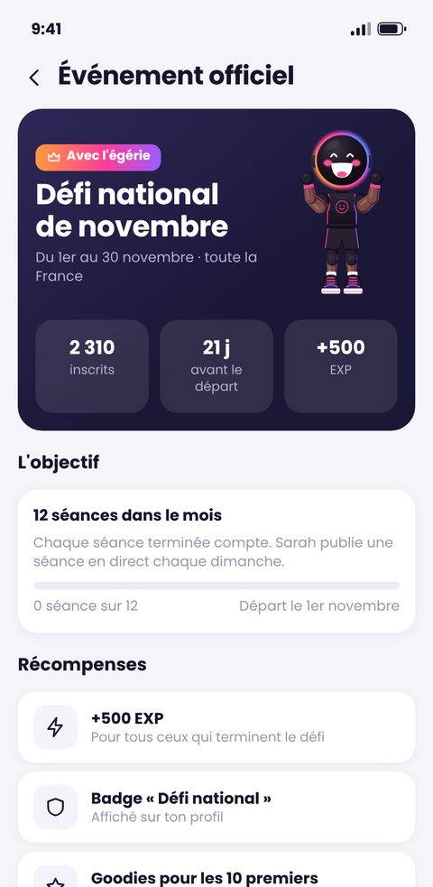 Événement officiel